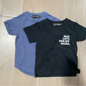 2 Lenox James Tees- 18-24months